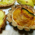 かわはぎっこ's cooksnap of when they made バターなし簡単♪くるみとレーズンのタルト.