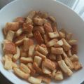 三姉妹たんぽぽママ's cooksnap of when they made 袋一枚、パンの耳で簡単ラスク☆.