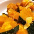 miremo's cooksnap of when they made 簡単！かぼちゃガーリックソテー.