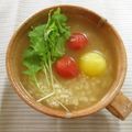 ☆Rokko☆'s cooksnap of when they made 材料３つ♬玄米とトマトの健康スープ.