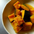 mimi☆ko's cooksnap of when they made あごだしでキマル！かぼちゃの煮物.