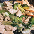 チャックねこ☆'s cooksnap of when they made むね肉と青梗菜の甘辛味噌マヨ炒め.