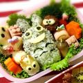 0111akurah's cooksnap of when they made 秋　お弁当のおかず　どんぐり　キャラ弁.