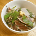 反省堂書店（のぐち）'s cooksnap of when they made かつおたたきの中華だし茶漬け.