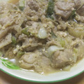 もりのりころ's cooksnap of when they made 鶏だしじゅわっ！せせりと切り干しの卵とじ.