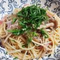 Eri☆Ichi's cooksnap of when they made ♡キノコとベーコンの和風パスタ♡.