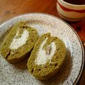 tabi_chan's cooksnap of when they made 栗入り抹茶ロールケーキ.