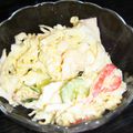 みくたく's cooksnap of when they made フレンチサラダ（キャベツと卵マカロニ）.