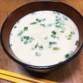 YUKIKI☆'s cooksnap of when they made 『即席豆乳味噌汁？！』.