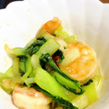 ☆のっこ★'s cooksnap of when they made 【農家のレシピ】青梗菜と小エビの炒め物.