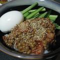 学級崩壊's cooksnap of when they made 納豆キムチ丼.