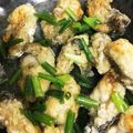 マリーS's cooksnap of when they made いつもと違う餃子みたいな食感の牡蠣ソテー.