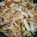 ちゃみ's cooksnap of when they made 手抜きだけど激ウマ★豚バラと白菜丼.