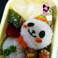 ❀Ｍｉ−A✿'s cooksnap of when they made 雪だるまのキャラ弁当.
