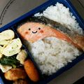 ぷいうさ's cooksnap of when they made (キャラ弁)焼き鮭de切り身ちゃん.