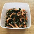 ayapancake's cooksnap of when they made 捨てないで!!にんじん葉のふりかけ☆.