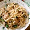 saorinrin2's cooksnap of when they made 【焼きうどんで簡単♪和風ペペロンチーノ】.