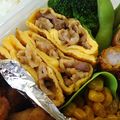 がんばれオヤジ47's cooksnap of when they made 焼肉のたれde味付けひき肉卵焼き♪.