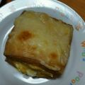 ミカねぇ's cooksnap of when they made ポテサラが入った厚揚げとろ〜りチーズ♡.
