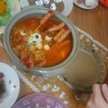 クック58LQNH☆'s cooksnap of when they made ハロウィンのトマト鍋.