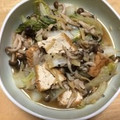 書セラピスト流香's cooksnap of when they made 白菜と厚揚げの煮物.