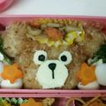 ヒロぴょん's cooksnap of when they made もふもふダッフィー弁当♪.