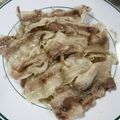 580azu130's cooksnap of when they made 味付け不要！超簡単豚バラもやし蒸し.