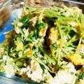 はるたんママ0727's cooksnap of when they made 豆苗のツナたまご和え.