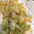 yotton's cooksnap of when they made ダシの素で♪キャベツとしめじのごまあえ.