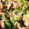 はれった's cooksnap of when they made 小松菜と豚肉の煮浸し.