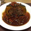 パニー大智's cooksnap of when they made 坊ちゃんかぼちゃの和風肉詰めあんかけ.