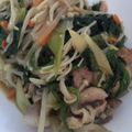 わぁーこ's cooksnap of when they made ☆野菜と豚肉のガリバタ醤油炒め☆.