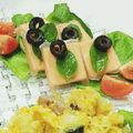 床トン's cooksnap of when they made アボガドと豆のサラダ生ハム包み.