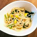 パパチとママチ's cooksnap of when they made ベーコンとほうれん草のバター炒め♪.