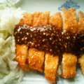 0honoka0's cooksnap of when they made ☆ゴマゴマとんかつ☆.