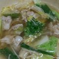 クックひでパパ's cooksnap of when they made 材料ちょっとで、豚バラ・白菜鍋♪　.