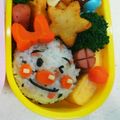 果実さん's cooksnap of when they made 簡単！アンパンマンキャラ弁♪.