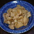 無題ちゃん's cooksnap of when they made おつまみに♪やみつき鶏皮の生姜甘辛煮。.