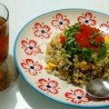 さにまま's cooksnap of when they made ほうれん草としらすのチャーハン.