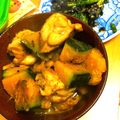 messier225's cooksnap of when they made お弁当にも！☆鶏肉とカボチャの煮物☆.