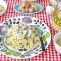 ｋｏｔｏｒｉさん's cooksnap of when they made 鮭とホウレン草のクリームパスタ.