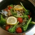 のむらちゃん's cooksnap of when they made 簡単 白身魚のアクアパッツァ.