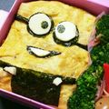 ぱやかちゃん's cooksnap of when they made ミニオンキャラ弁当.