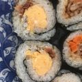 akiyo_i's cooksnap of when they made 子供海苔巻き.