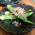 amaco・'s cooksnap of when they made オクラのマヨポン焼き♪.