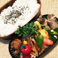 ウーピーママ's cooksnap of when they made 紅しょうが入り玉子焼き☆お弁当の黄色と赤.