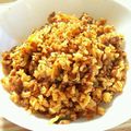 junki's cooksnap of when they made キムチ&納豆チャーハン.