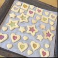 きゃらchan's cooksnap of when they made ステンドグラスクッキー.