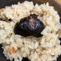 ♪まるえ's cooksnap of when they made 簡単♪乾燥しいたけ炊き込みご飯.