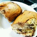 J_son's cooksnap of when they made パウンド型マーブルケーキ.